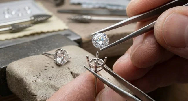 Crafting the Earrings